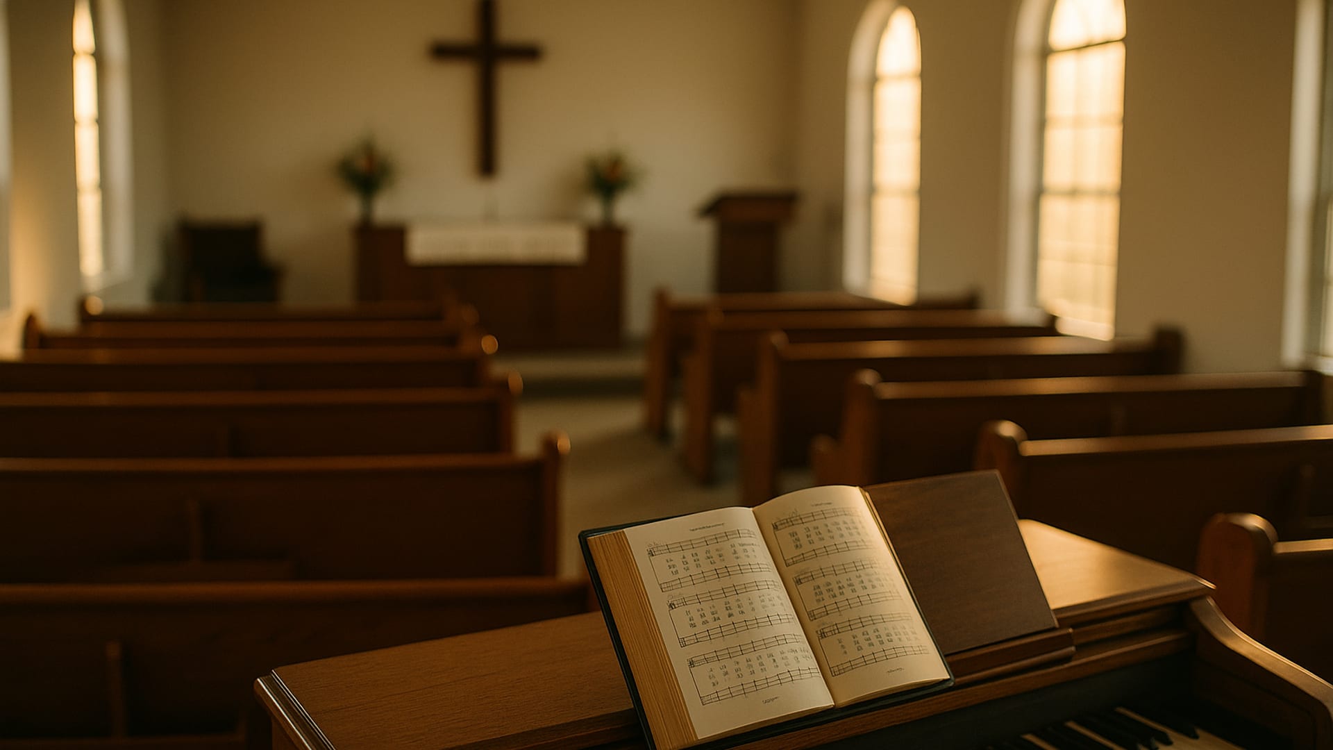 A Southwest Florida sanctuary at morning light with open doors